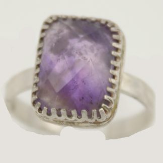 Silver Amethyst Ring