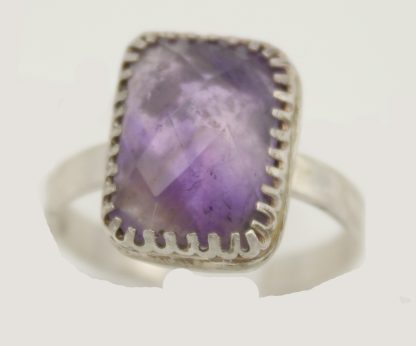 Silver Amethyst Ring