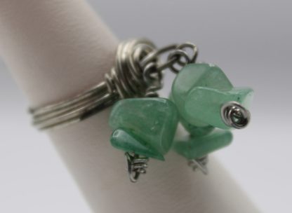 Aventurine Dangle Rings